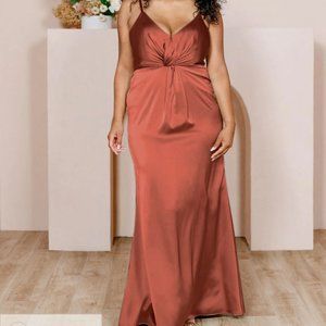Giada Satin Dress (Revelry Bridesmaid)